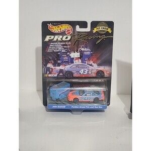 1998 Hotwheels Pro Racing Pontiac Grand Prix and Tool Box # 43 STP John Andretti